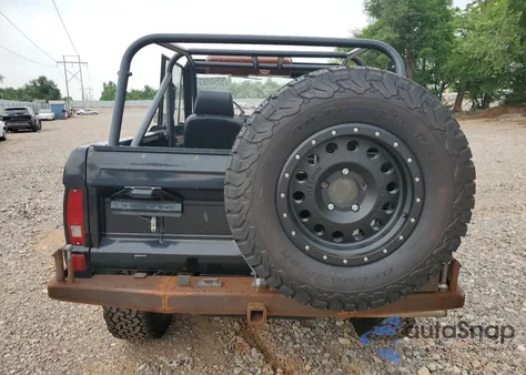 1977 Ford Bronco из США, поврежденный, VIN U15GL091251